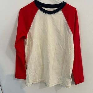 J. Crew Boys Long Sleeve Rash Guard, Size 6-7